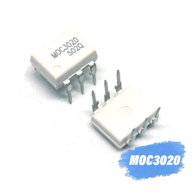10 шт./лот MOC3020 3020 DIP 6|Интегральные схемы| |