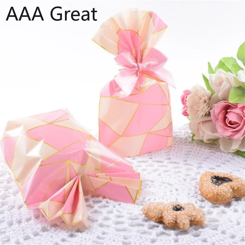 20 шт./лот мешочки для торта декоративное украшение вечерние подарка пластиковые