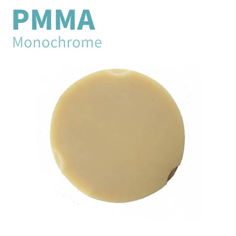 PMMA 5 штук 95 22 мм монохромный цирконоз CAD кулачковый диск стоматологический Циркон