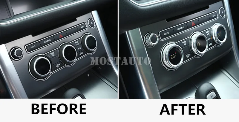 Для Land Rover Range L405 консоль крышка ручки кондиционера 2013-2017 4 шт.