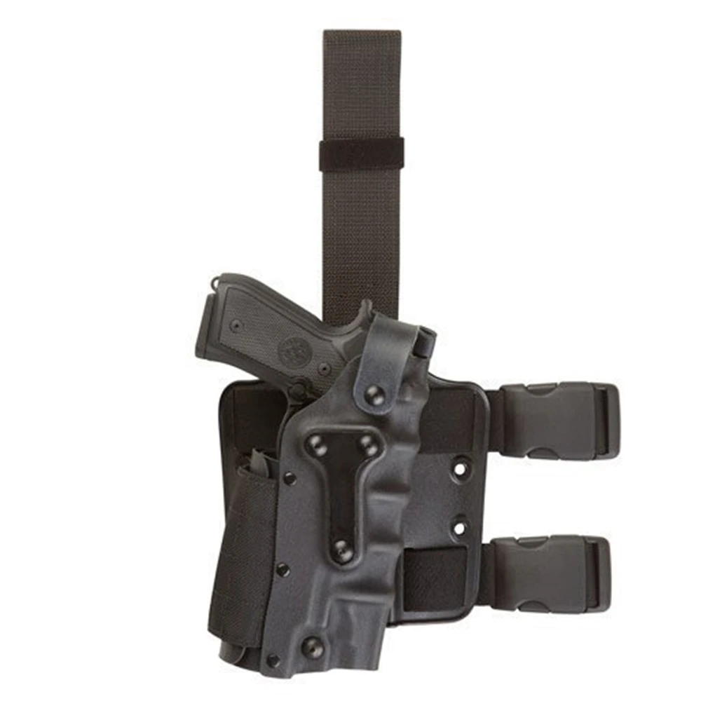 Тактическая кобура с платформой для ног аксессуары страйкбола черные кобуры