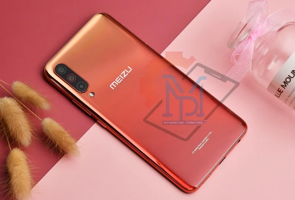 Meizu 16T мобильный телефон, 6,5 дюймов, 6 ГБ ОЗУ, 128 Гб ПЗУ, Восьмиядерный процессор Snapdragon 855, Android 9,0, тройная камера, 4500 мАч, Samrtphone