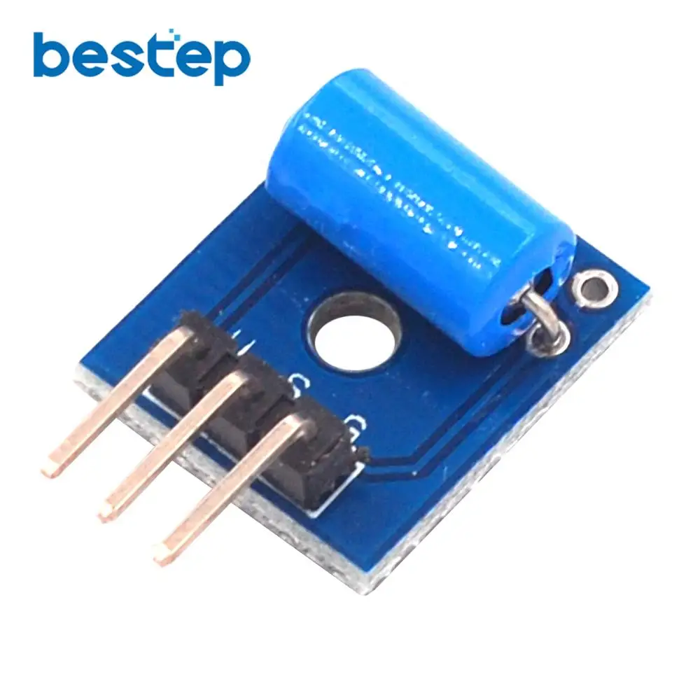 1pcs Normally Closed Vibration Sensor with Small Plate DuPont line | Электронные компоненты и принадлежности