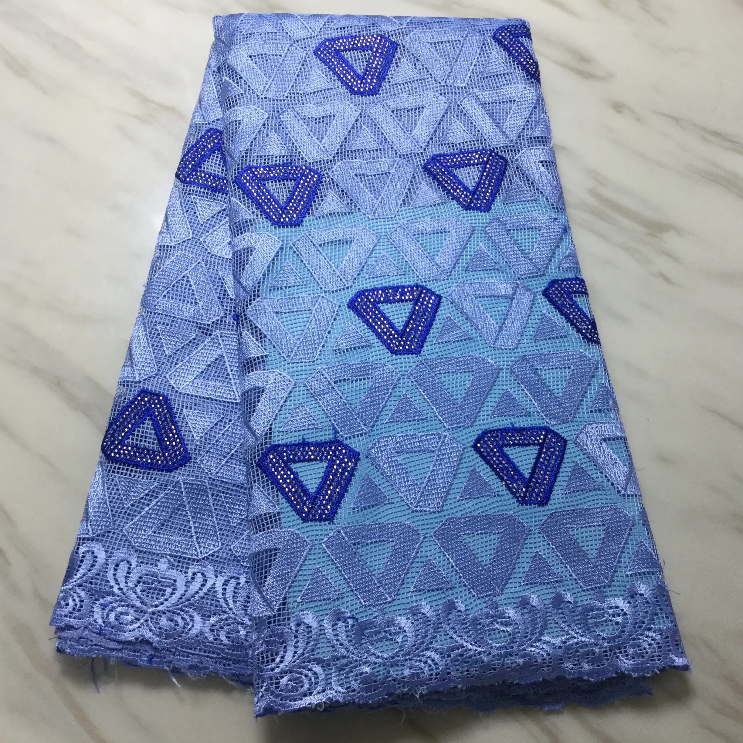 

NaXiu Colorful Guipure Cord French Lace Fabric High Quality African Lace Fabric Very Soft Water Soluble Lace For Wedding Dress