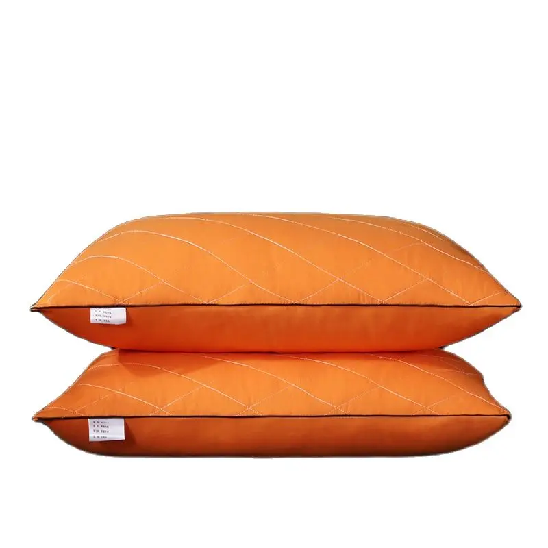 1 шт. подушка для дома гостиницы белый серый карамельный цвет спальные подушки