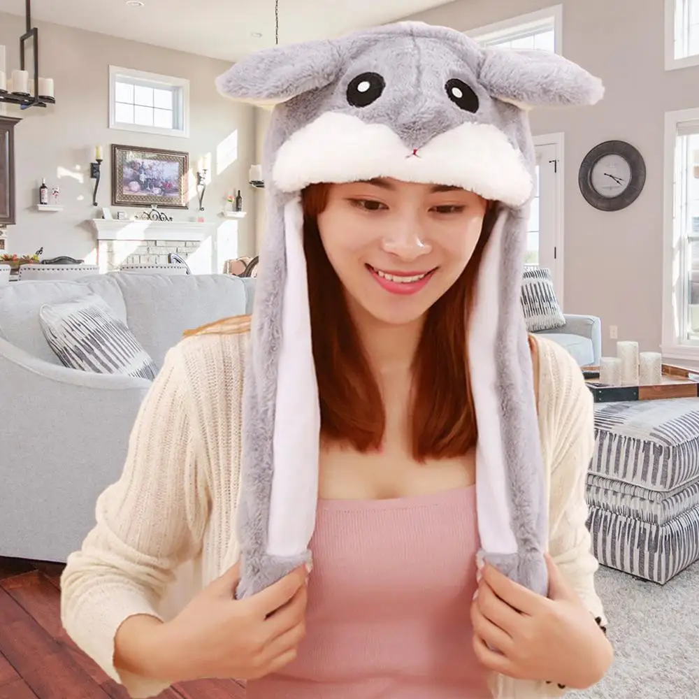 

Luminous Plush Animal Hat LED Animal Light Emitting Toy ,Cute Child Hat