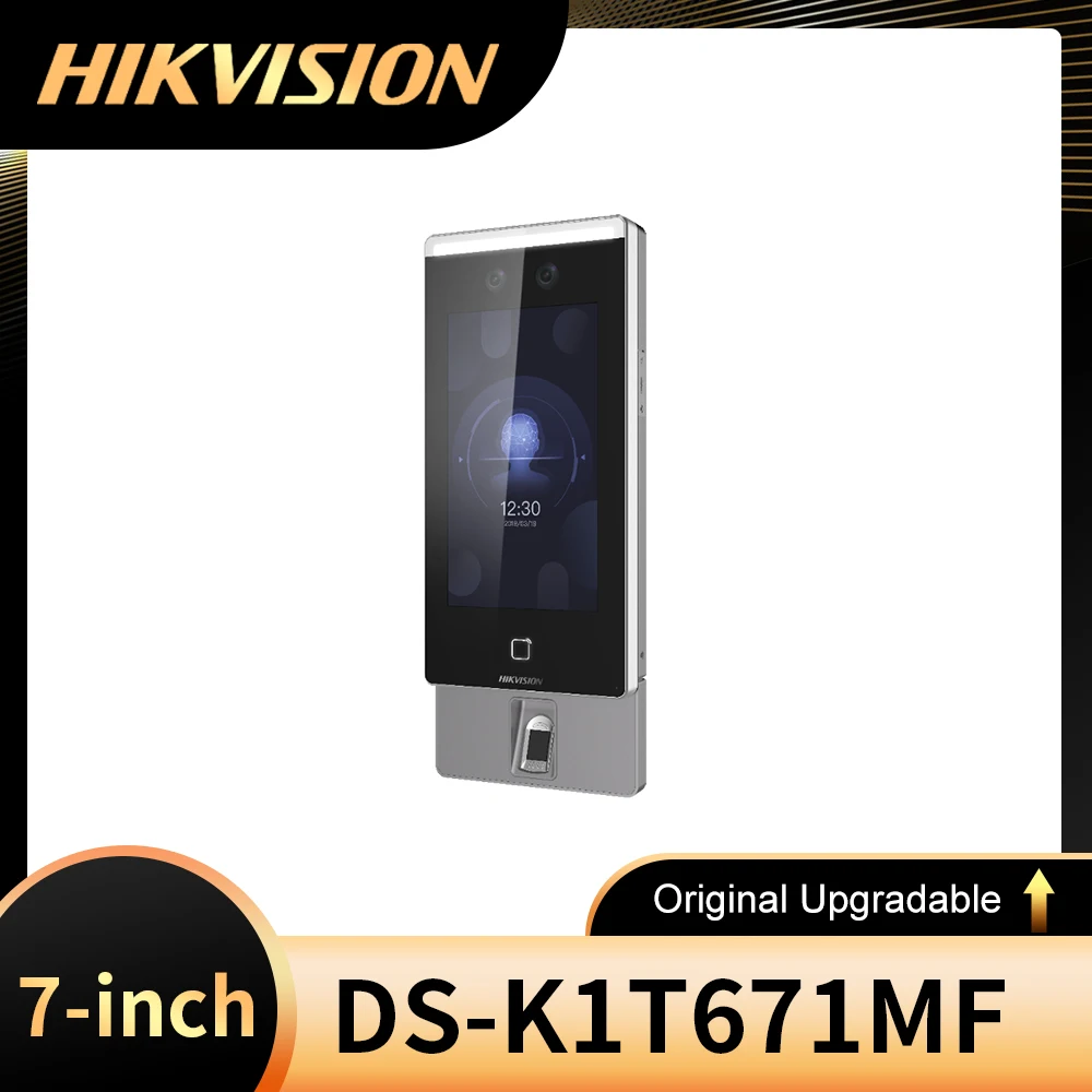 

Original Hik DS-K1T671MF Access Control Face recognition Terminal 7-inch LCD Touch Screen Face Mask Wearing Alert ISAPI ISUP5.0