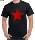 Футболка мужская с принтом Коммунистическая звезда Куба, крутая Повседневная футболка Че Гевары Маркса коммунизма, sbz1425