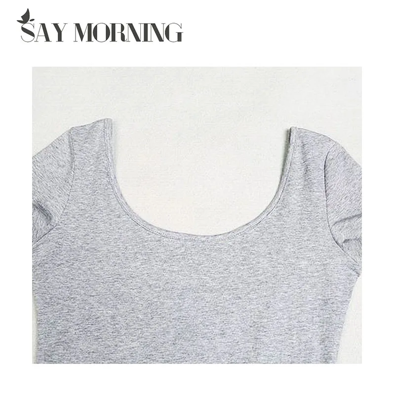 SAY MORNING/Высококачественная рубашка для коррекции фигуры хлопковое однотонное