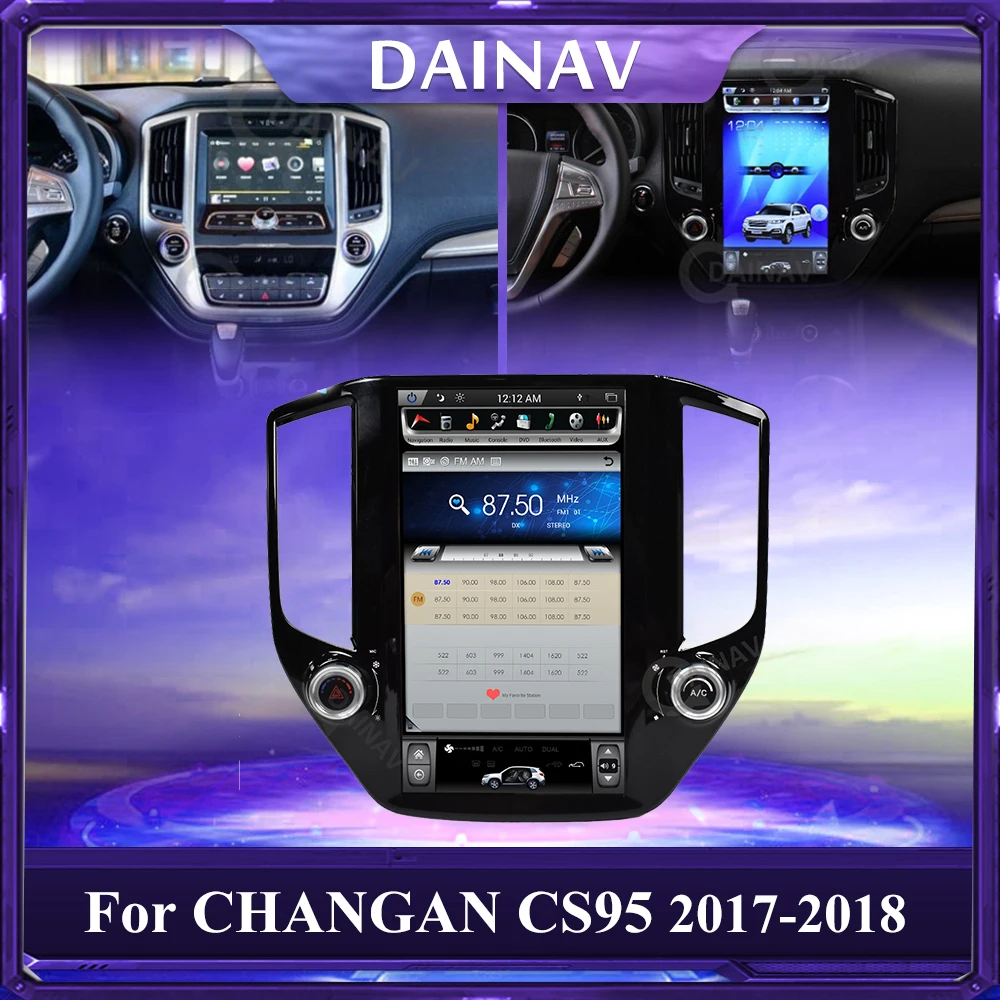 

Android автомобильный Авторадио мультимедийный плеер для CHANGAN CS95 2017-2018 автомобильное радио GPS навигация 14 дюймов стерео экран DVD плеер
