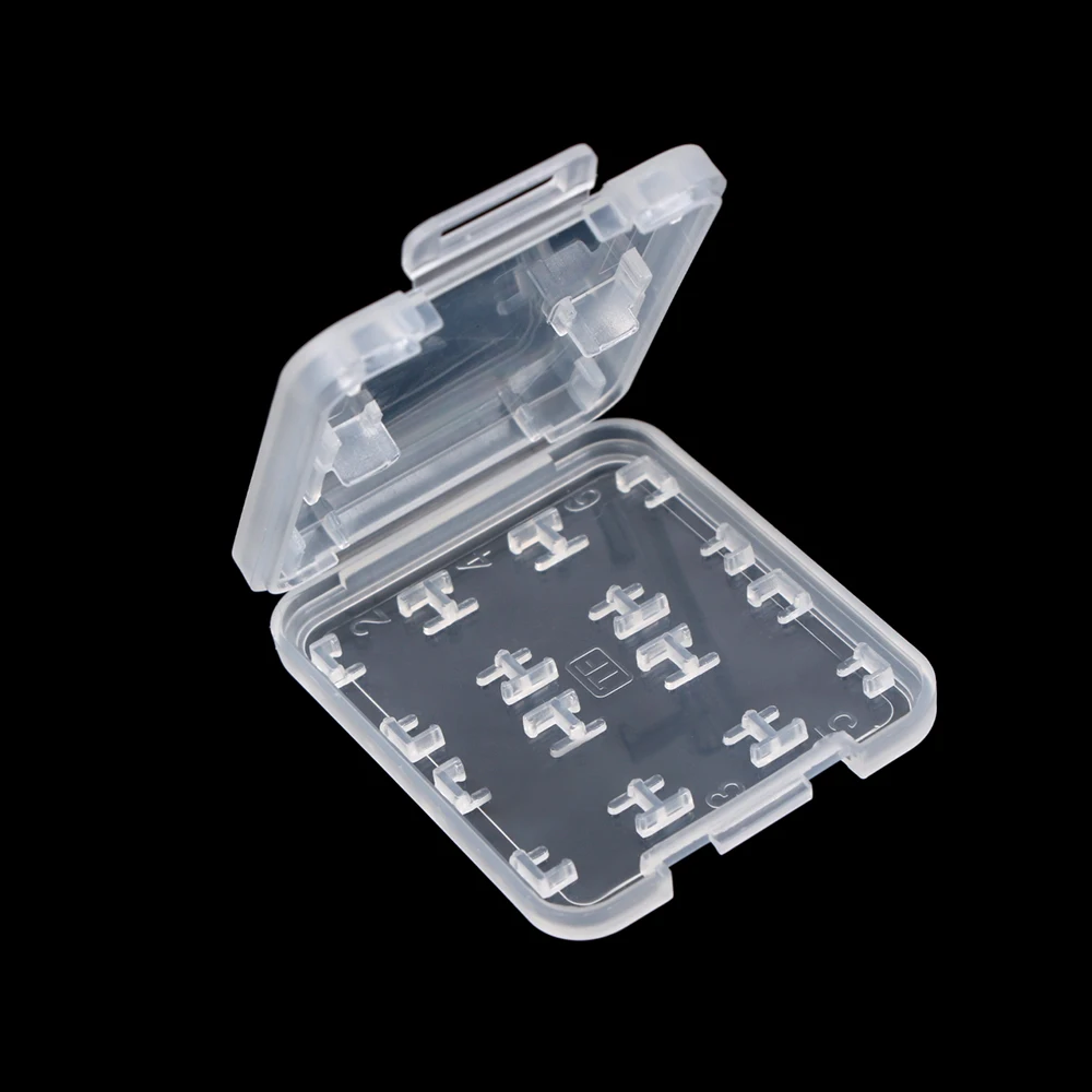 Прозрачный чехол для карт памяти Micro SD, TF, SDHC, MSPD