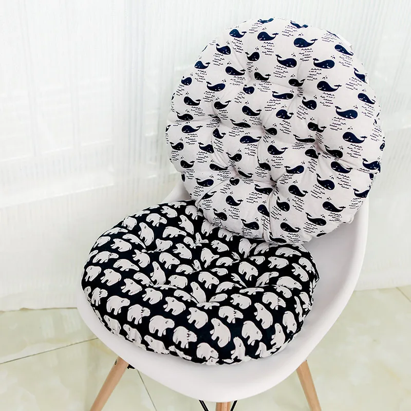 Круглая подушка 38x3 8/43x4 3/48x48 см мягкий офисный стул для софа круглая сиденья с