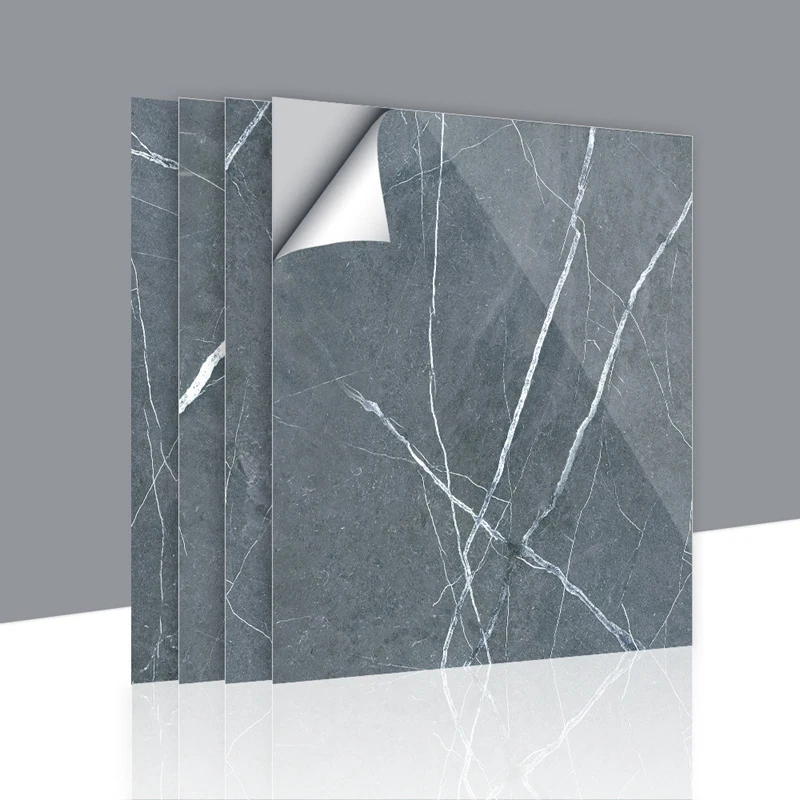 4 шт. имитация Мрамор картины маслом доказательство Стикеры Кухня столешница