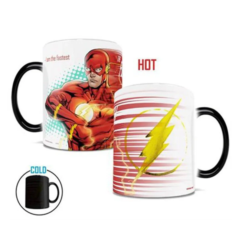 Мужская фарфоровая Волшебная чашка Flash Man 2020 кружка с супергероями 11 унций