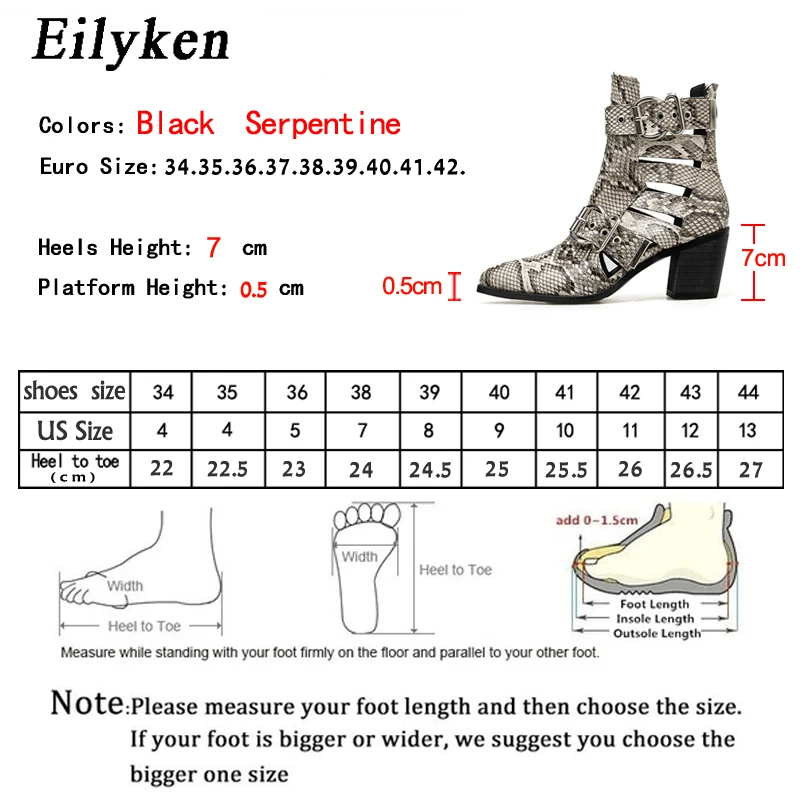 Eilyken/ г., весенние модные женские ковбойские ботинки женская обувь ковбойские ботильоны с пряжкой в ковбойском стиле черная обувь с острым носком женские Ботинки на каблуке