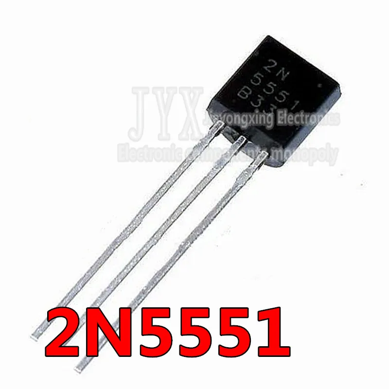 100 шт. 2N5551 2N5401 5551 5401 TO-92 (50 * + 50 2N5551) биполярные транзисторы TO92-BJT PNP Gen Pr Amp |