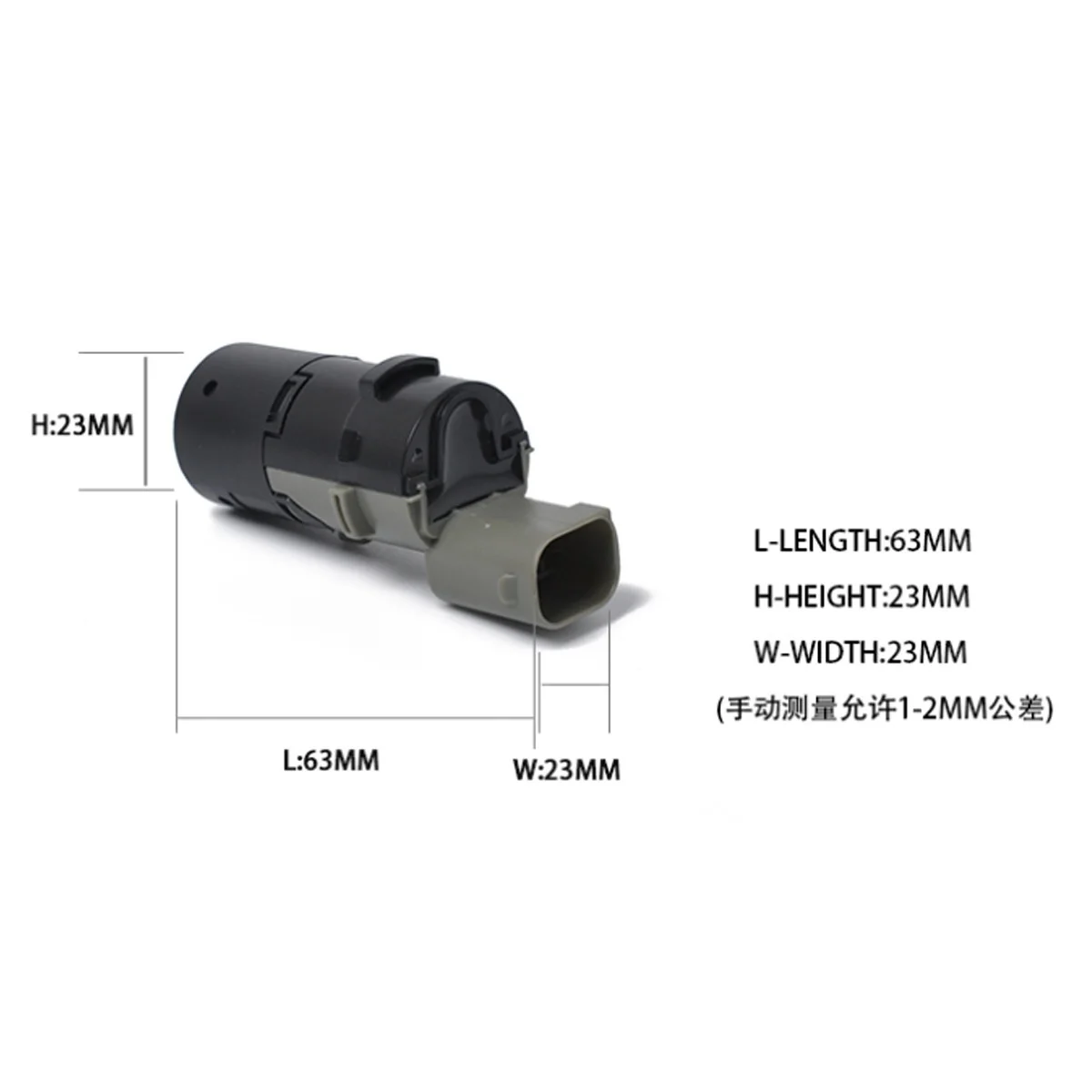 

Fit for Applicable to BMW E53 parking electric eye detector alarm reversing radar auxiliary sensor 4 sets