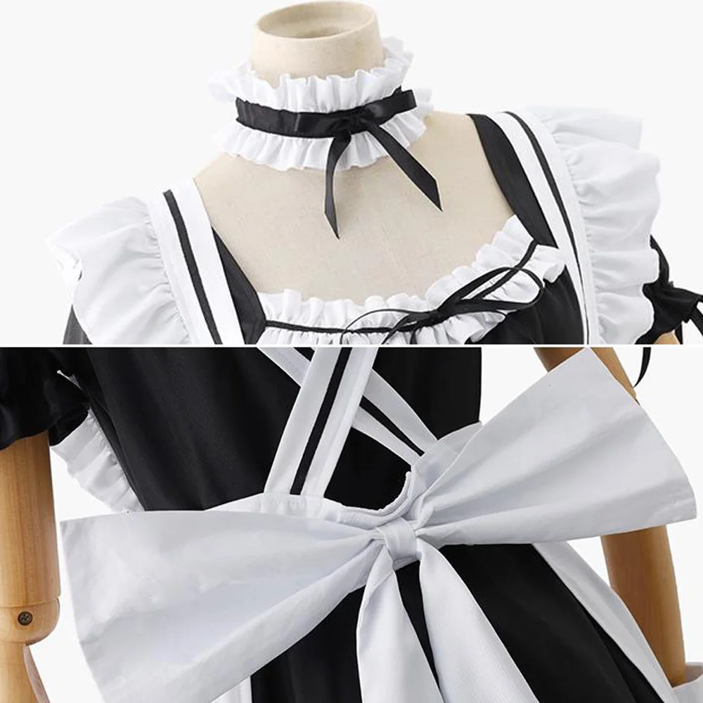 

Japanese Sweet Lolita Dress Women Vintage Victorian Gothic Cartoon Kawaii Clothing Cosplay Bow Lace Princess Tea Party Dresses