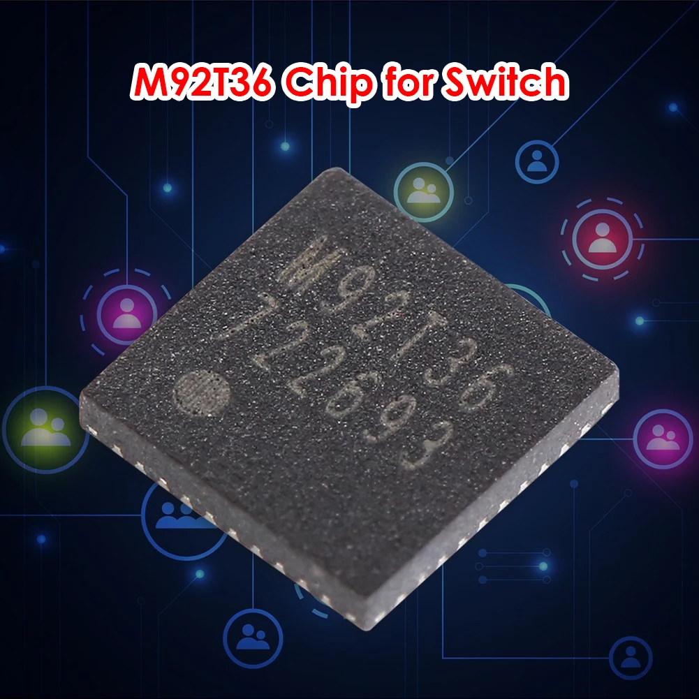 M92T36 Мощность Управление контроль зарядки IC чип для Nintendo переключатель ремонта