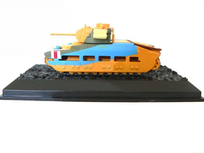1:72 Вторая мировая война Британский MTD II пехотный Танк 1941 Готовая модель из сплава