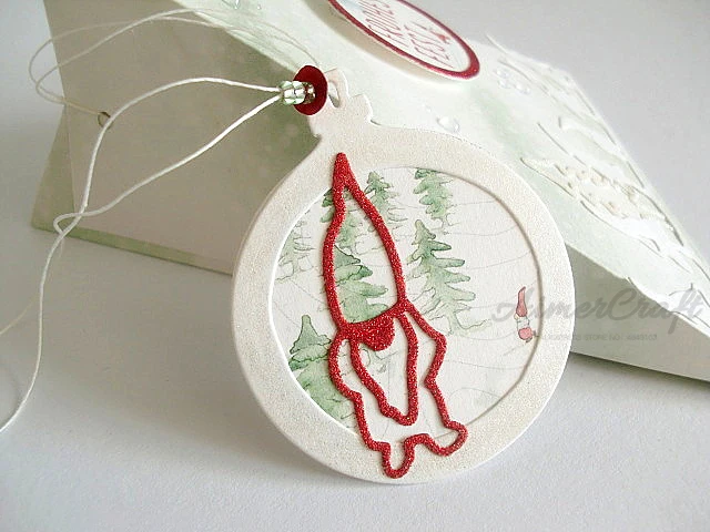 Рождественская серия Elfin металлические режущие штампы трафарет для скрапбукинга