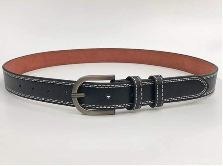 2019 Взрывные модели женский ремень Повседневный дикий простой пояс сплошной цвет