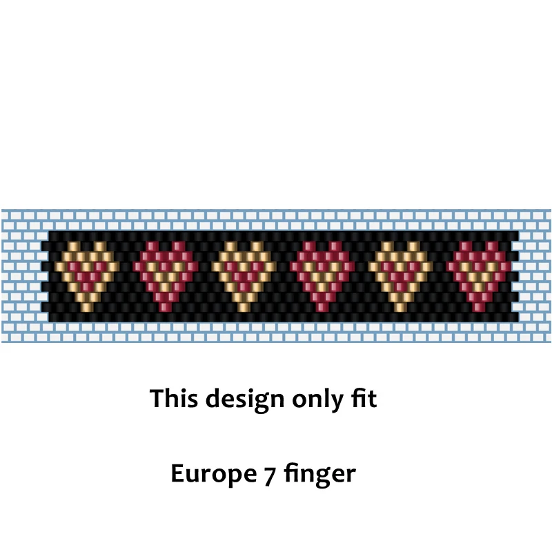 

FAIRYWOO Heart Ring Miyuki Jewelry DIY Jewelry Making Kit For Women Hot Sale Rings Kit Luxury Bead Handmade Beaded Accessories