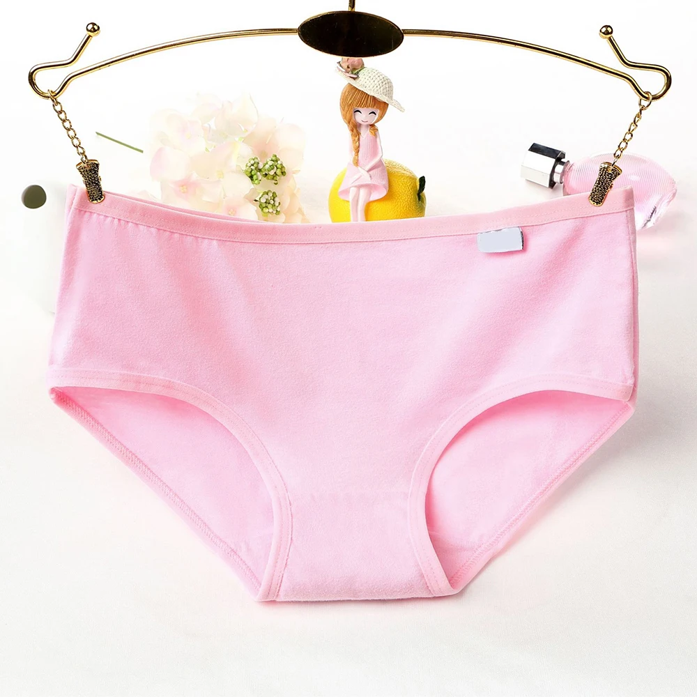 Женское хлопковое нижнее белье дамское трусы для девочек один размер