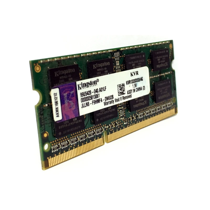 Kingston NB 2 ГБ 4 ГБ 8 ГБ PC3 DDR3 1066 МГц 1333 МГц 1600 МГц SO-DIMM ноутбук оперативная память 2 ГБ 4 ГБ 8 ГБ 1333 1600 МГц