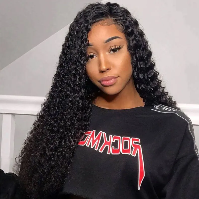 360 парик с фронтальным кружевом предварительно выщипанные волосы для детей