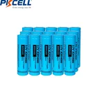 Аккумуляторные литий-ионные батарейки PKCELL 14500 3,7 в AA ICR14500, 15 шт.