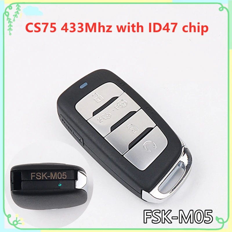 Оригинальный Автомобильный БЕСКЛЮЧЕВОЙ смарт ключ 433 МГц с чипом HITAG AES/4A 8A для