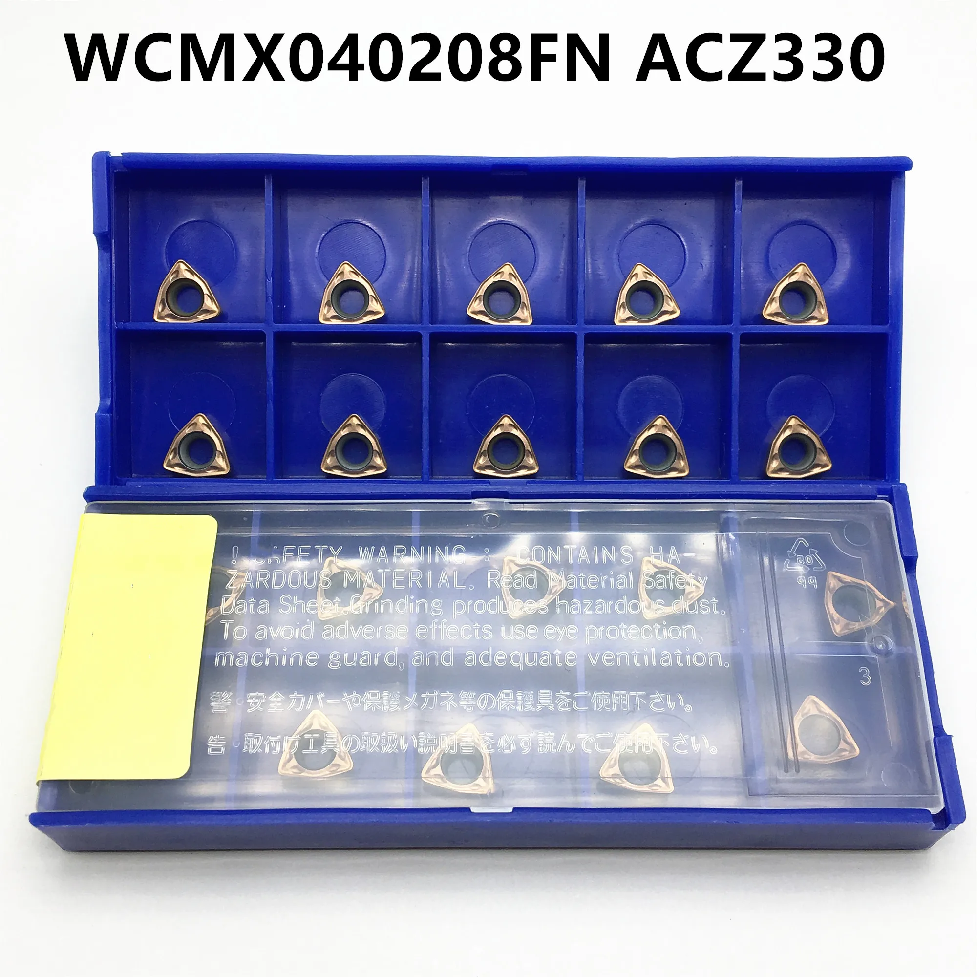 WCMX040208FN ACZ330 инструмент с ЧПУ для u карбидного фрезерного станка стали и