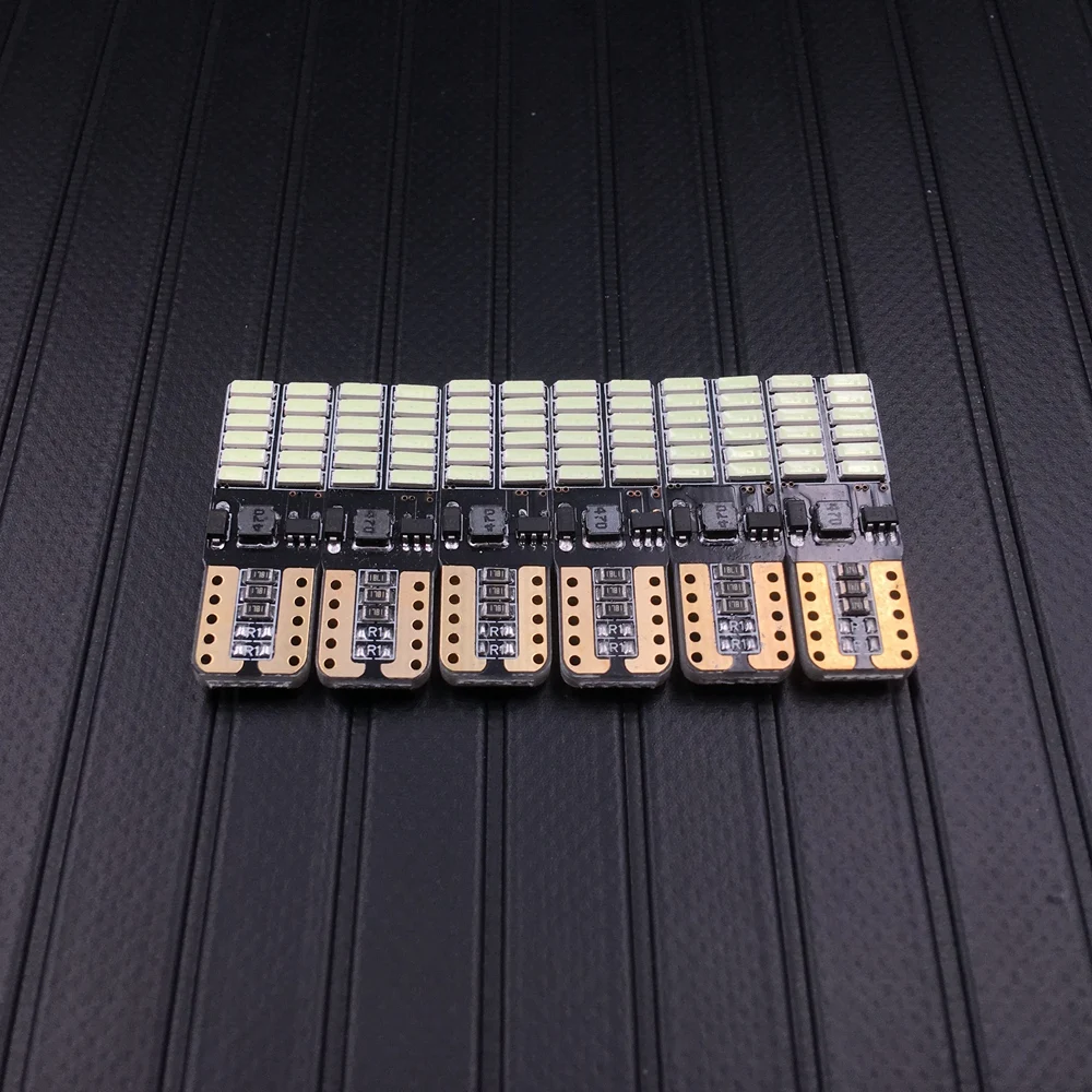 4014 24 Smd авто W5W светодиодный T10 светодиодные лампы canbus светильник для автомобилей спереди боковой габаритный фонарь, подсветка двери номерной знак светодиодный светильник лампы 12V