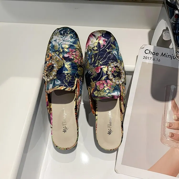 EISWELT/Новые модные женские туфли в стиле ретро Туфли на среднем каблуке с