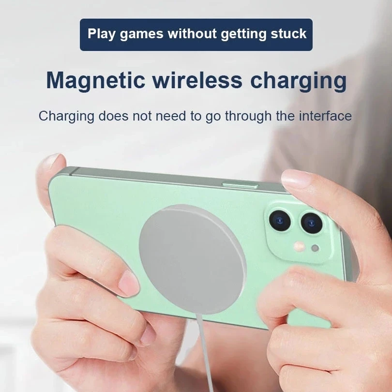 

15W Magnet Wireless Charger USB C PD Adapter Portable Magnetic Safe Charger for iPhone 12 Pro Max 12 pro 12 Mini Qi Fast Charger