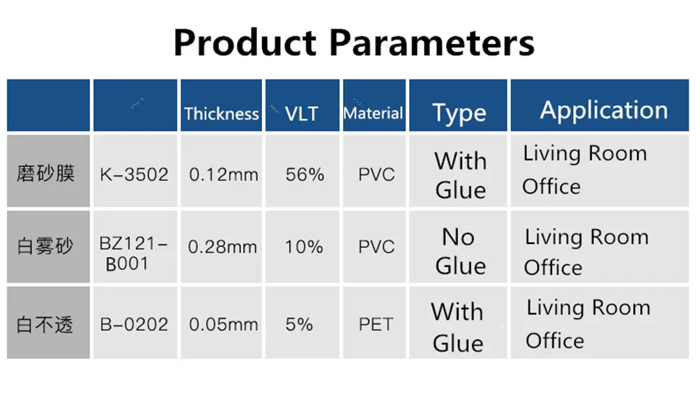 

SUNICE Factory Direct Sale Home Decor Classical Radiation/Heat Protection Static Cling White PVC Window Films BZ121-B001
