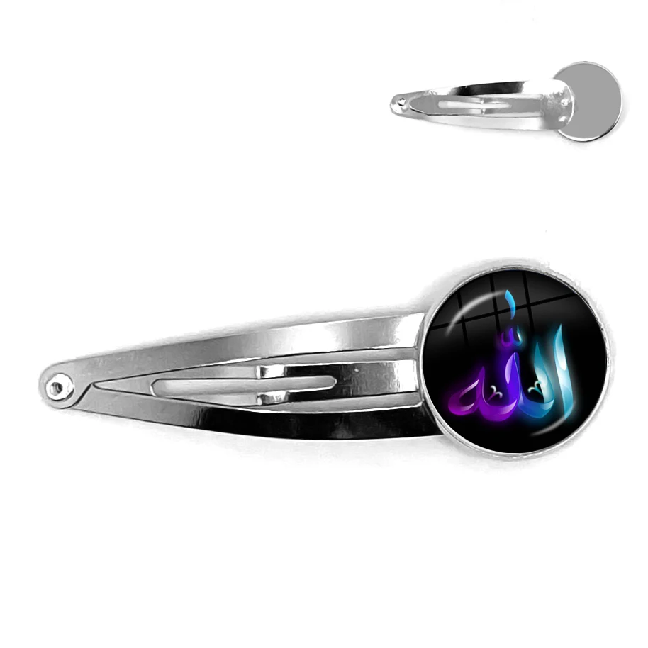 Мусульманский Исламский Аллах символ заколки ислама арабский 20 мм Стекло