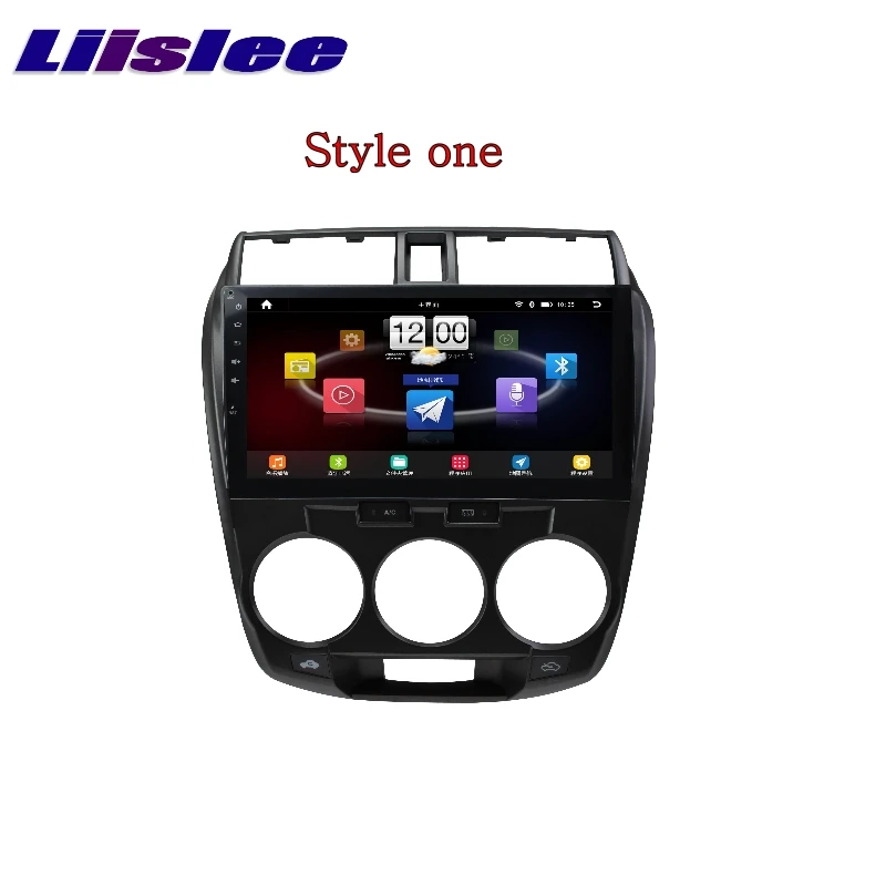 Для Honda City 2011 ~ 2017 LiisLee Автомобильный мультимедийный ТВ DVD GPS аудио Hi Fi Радио Стерео
