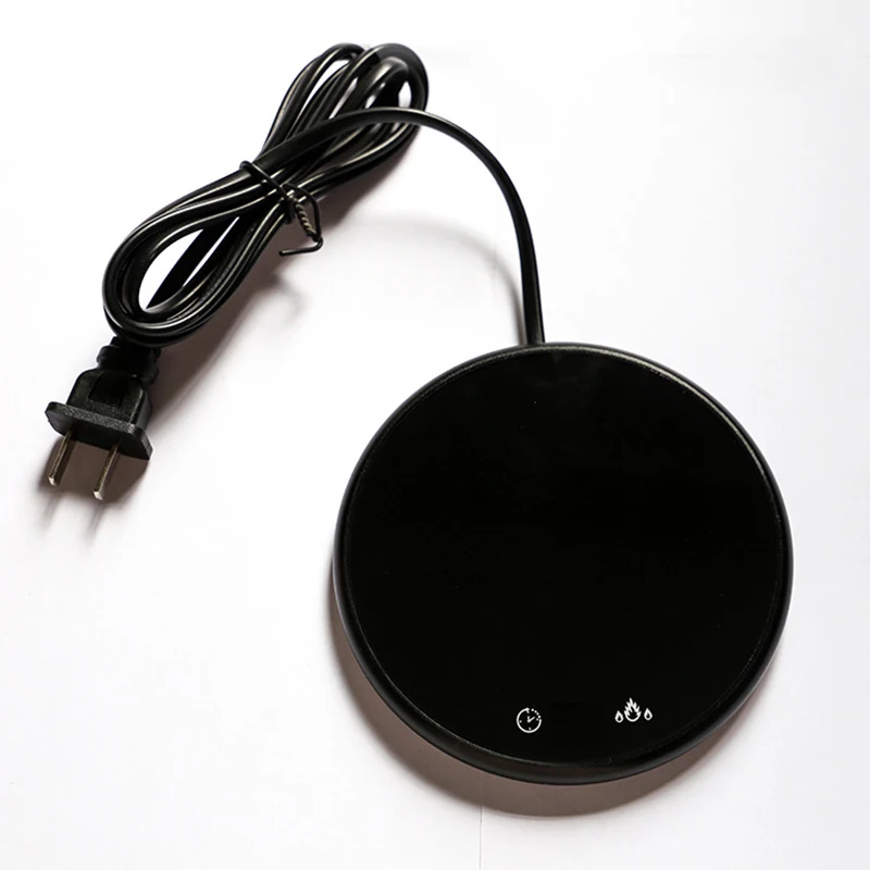 

18W 220V Digital Display 55 Degree Tea Warmer Milk Water Cup Warmer Heater Pad Heating Base Teapot Holder Insulation Base