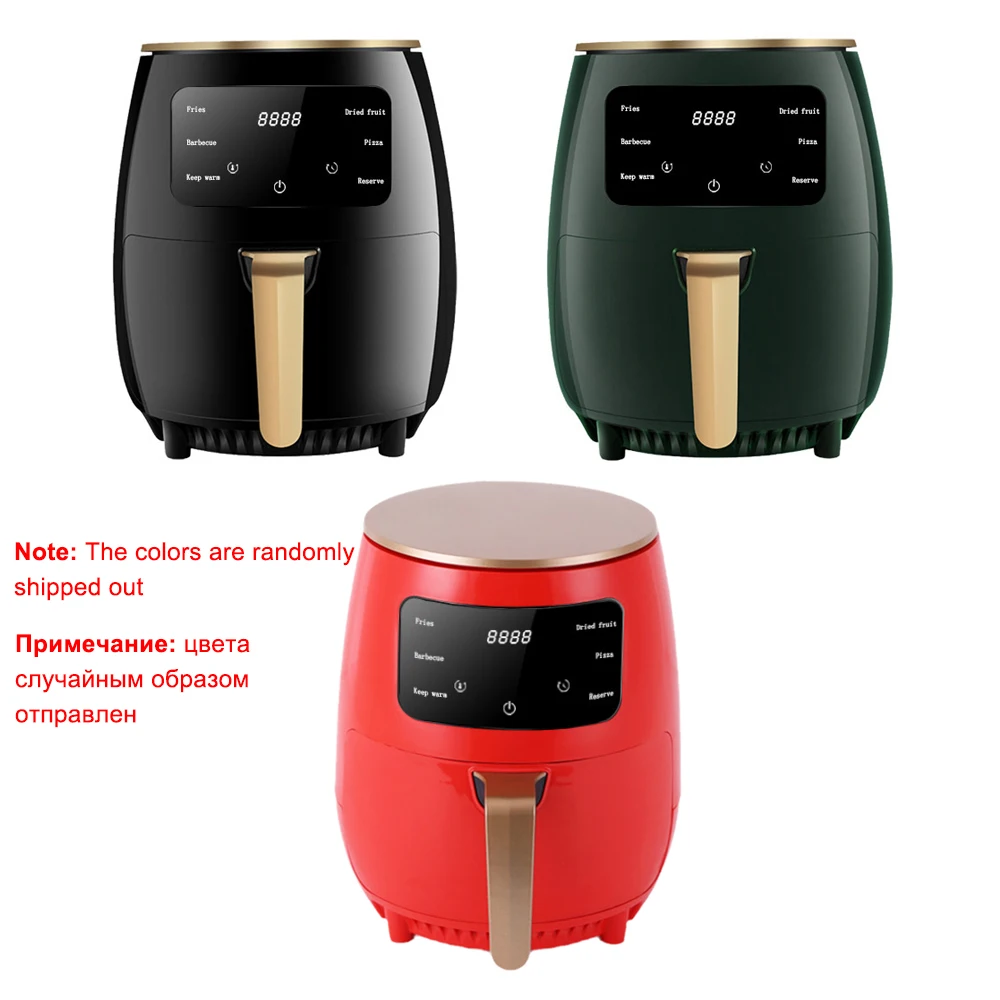 Безмасляная фритюрница Бездымная электрическая глубокая жаровня жареный тостер