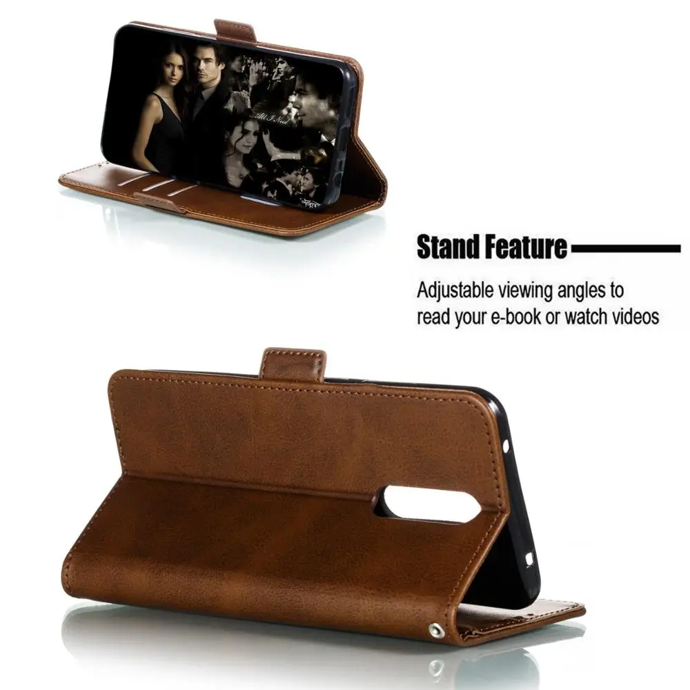 

Leather Phone Case For Redmi 3S 3S Prime 3 Pro 4A 4X 5 Plus Redmi 6 6A 6 Pro 7 7A 8 8A K20 K20 Pro Flip Wallet Card Holder Cover