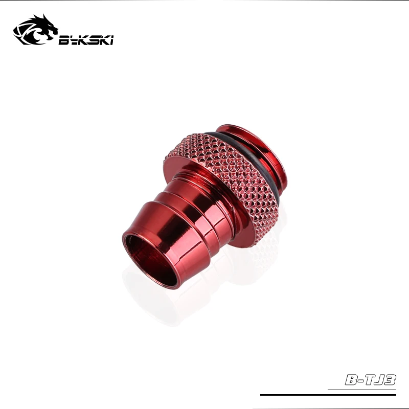 Bykski G1/" fit 10x13,10x16 мм шланг трубка, мягкий соединитель компьютер кулер Аксессуары Фитинги белый, черный, серебристый B-TJ3