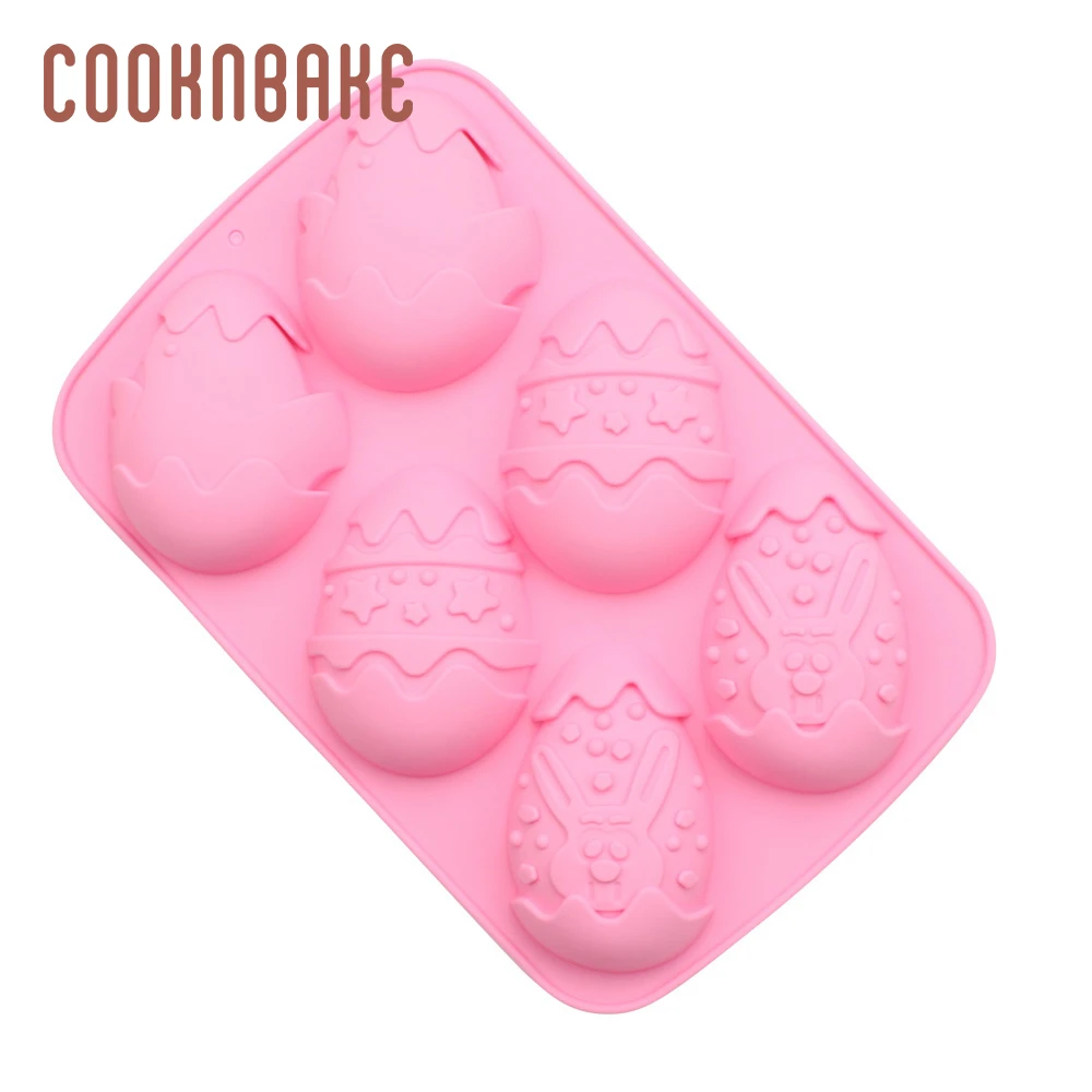 COOKNBAKE большая силиконовая форма для шоколадных конфет пасхальный торт