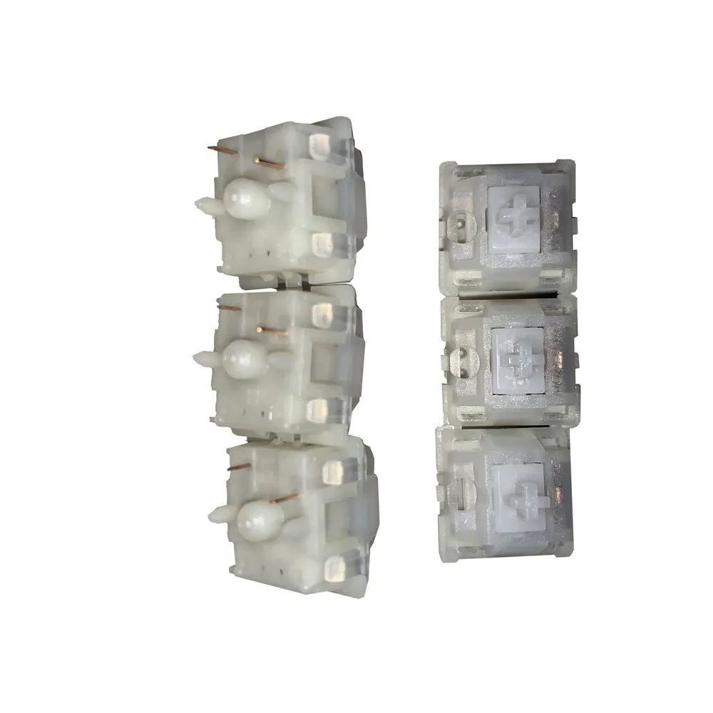 

Gateron 5Pin Milky Yellow Switches black red brown blue clear green 5pin switch for Mechanical Keyboard fit GK61GK64 GH60
