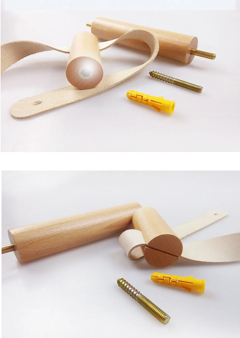 

Wooden Rolled Toilet Paper Holder Bathroom Storage Paper Hand Towel Dispenser Toilet Tissue Paper Rack