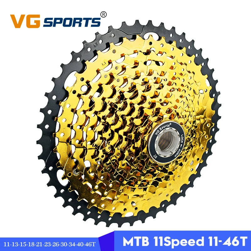 Кассета велосипедная VG sports 11 скоростей 46T S 595 г| |