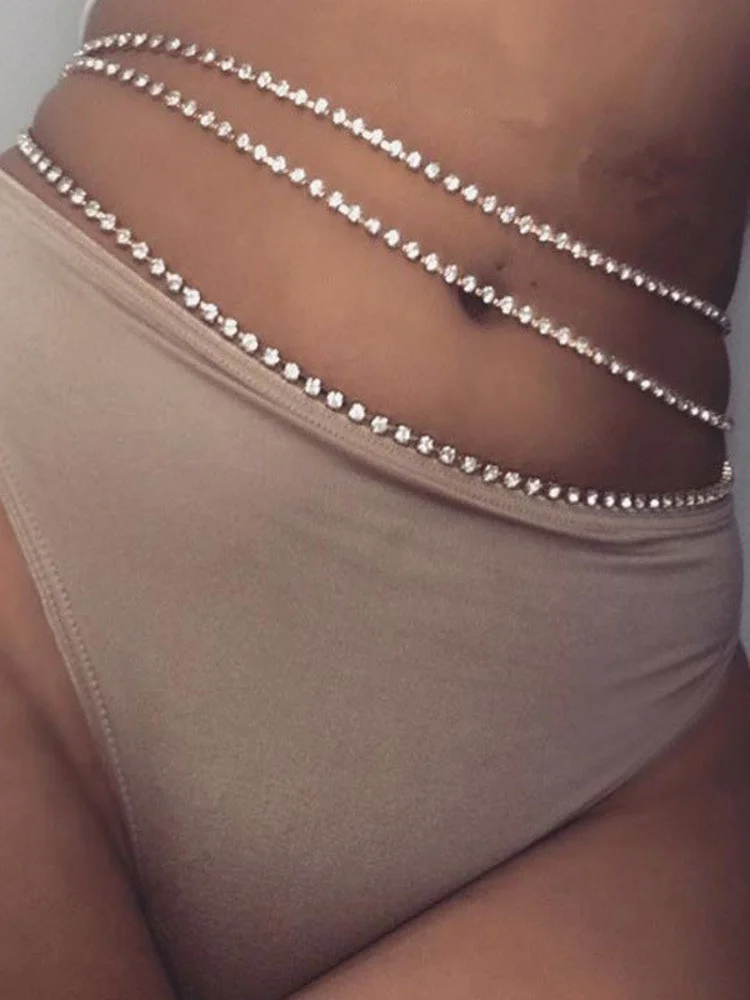 

Цепочка с цепочкой в виде когтей для бикини