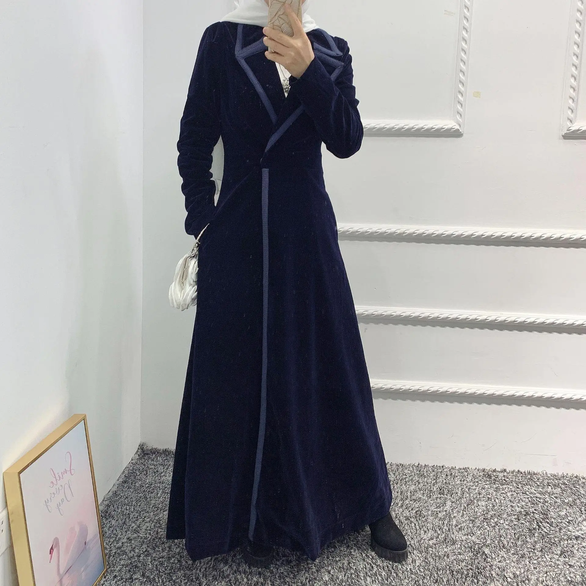 Коллекция осень/зима 2021 года европейская американская удлиненная версия