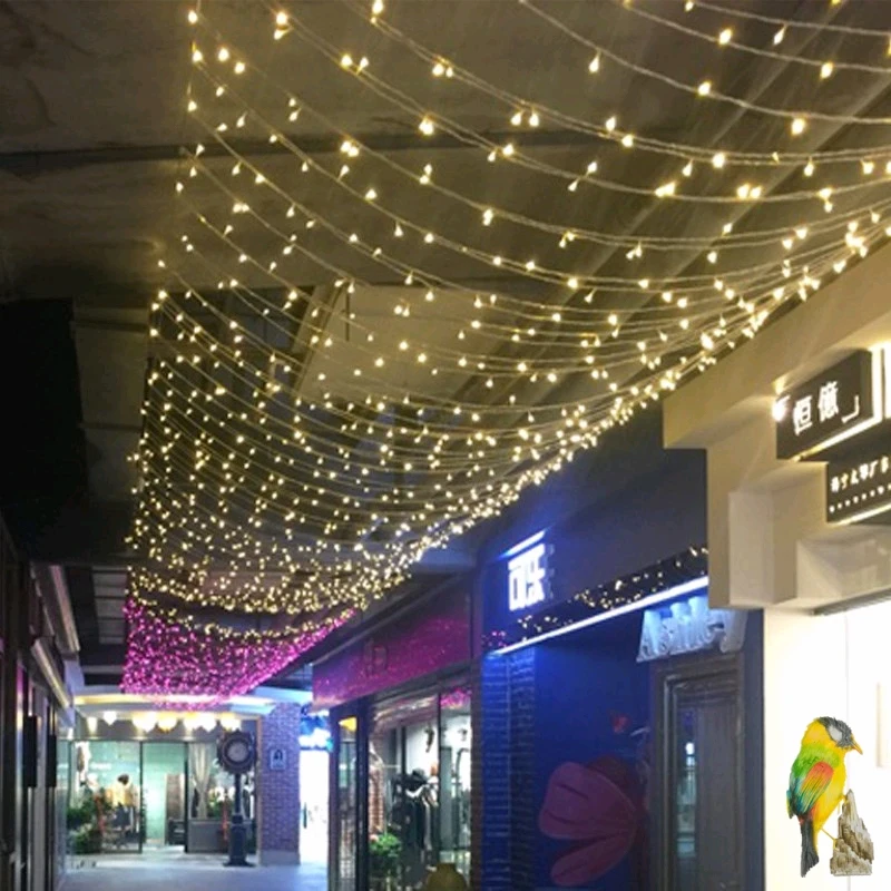 Светодиодный ные фонари мигающие огни гирлянда неба звезды наружные